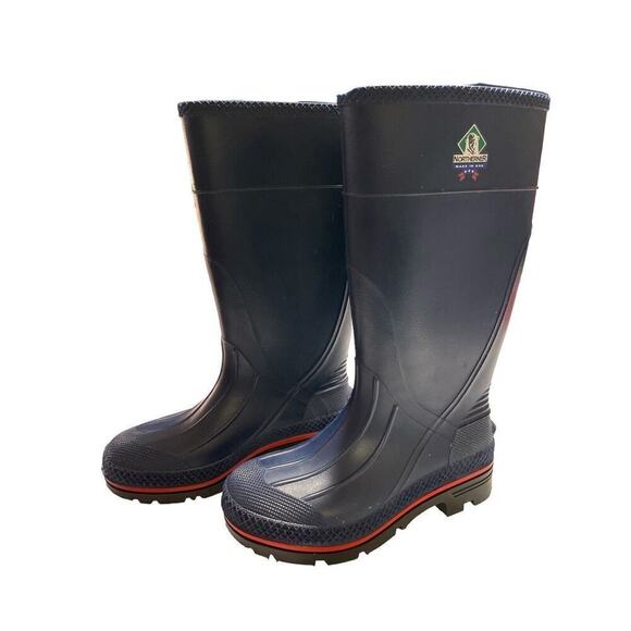 Northerner Rubber Boots Women's size 5 Blue - Picture 2 of 4